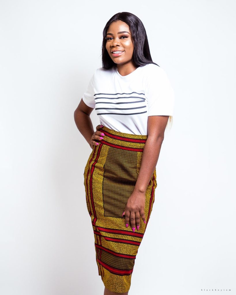 Ankara midi skirt