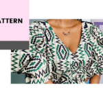 How to make a wrap blouse pattern