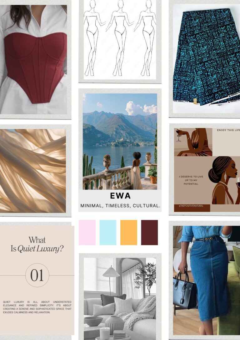EWA collection mood board