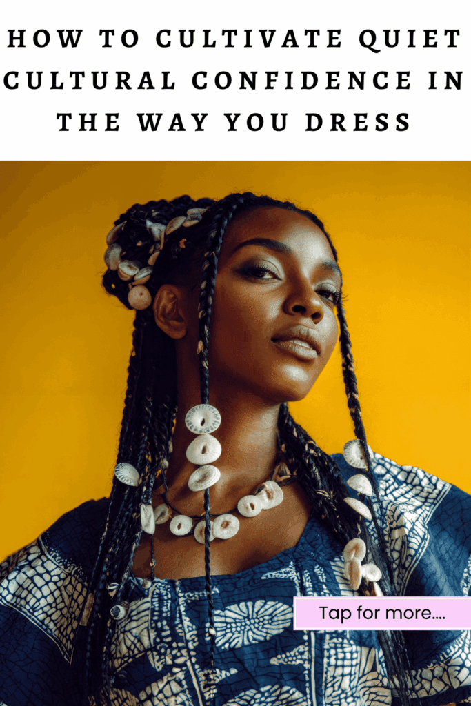 How to cultivate quiet cultural confidence in the way you dress
