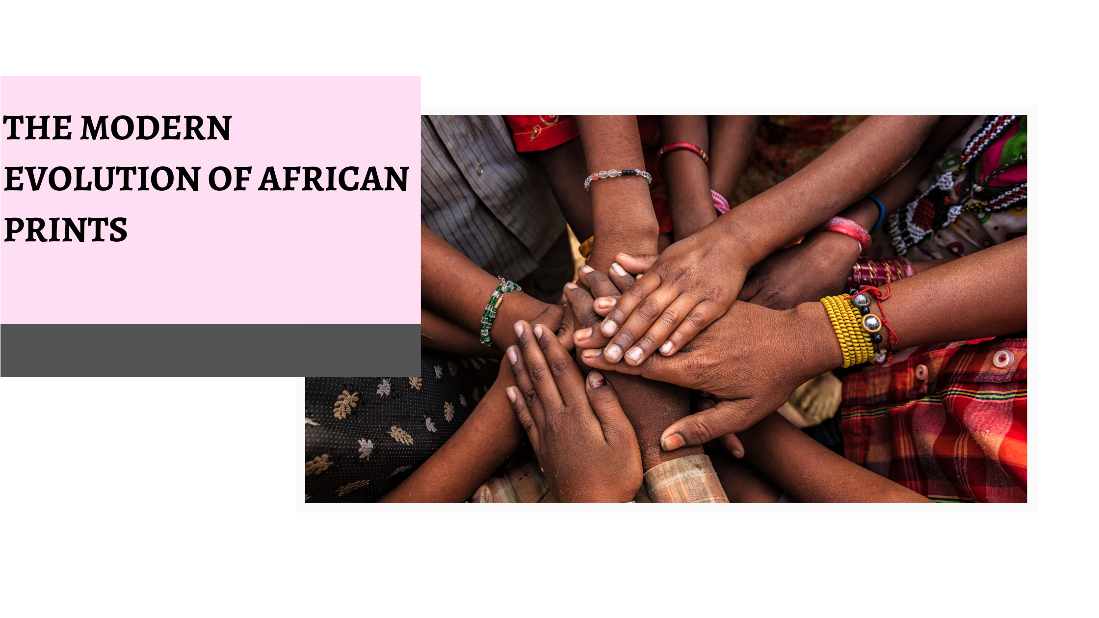 The modern evolution of African prints